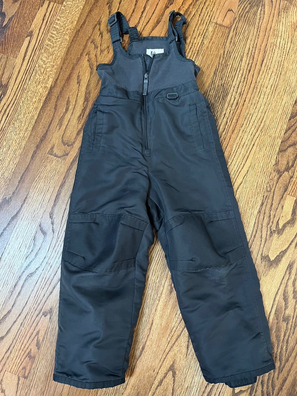 Black Cherokee Snow Pant GUC Overall bib syle - size Toddler - 5T