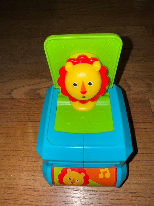 Fisher price spin and Surprise lion GUC music