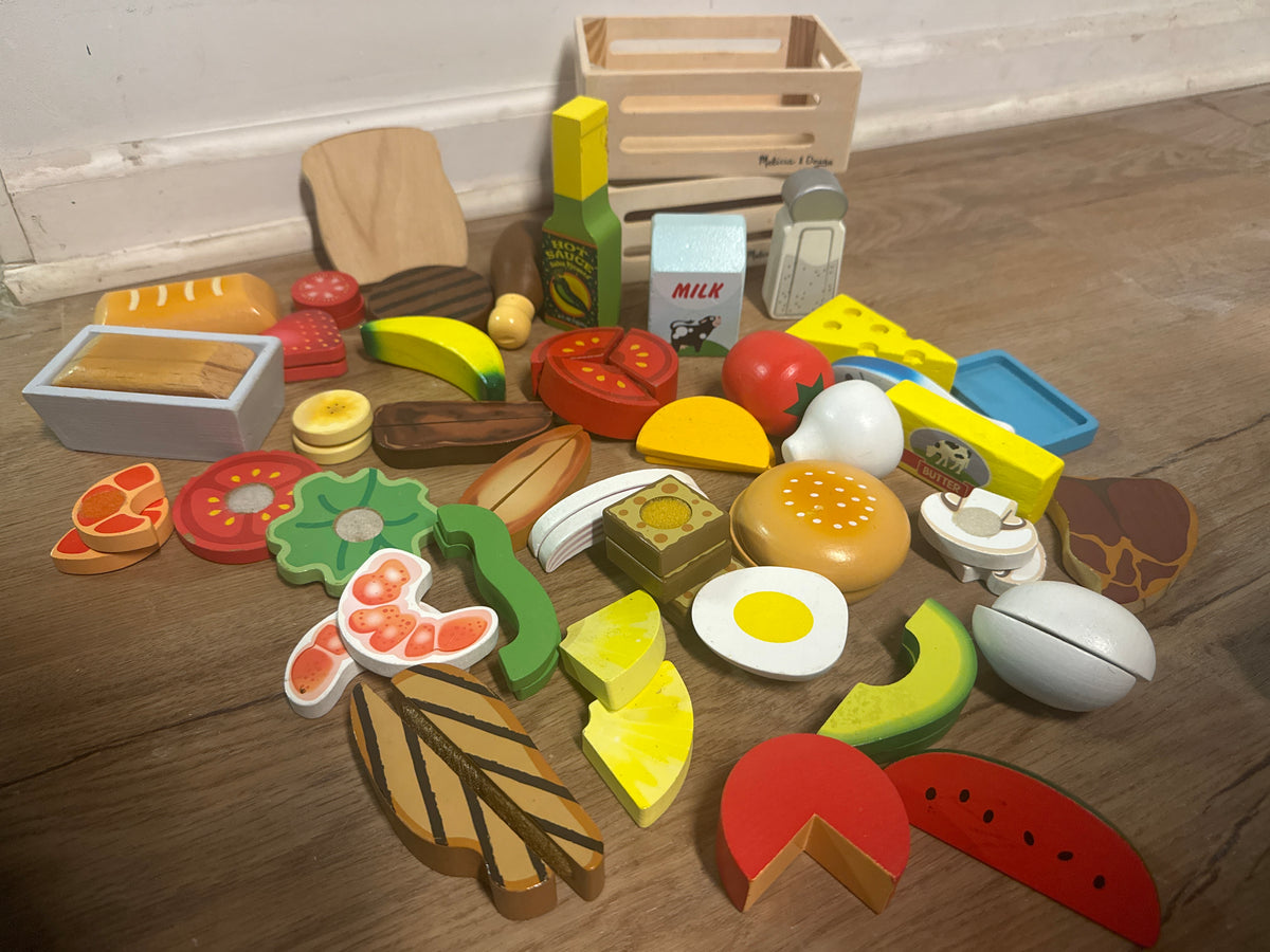 Melissa and Doug Play food, milk, butter