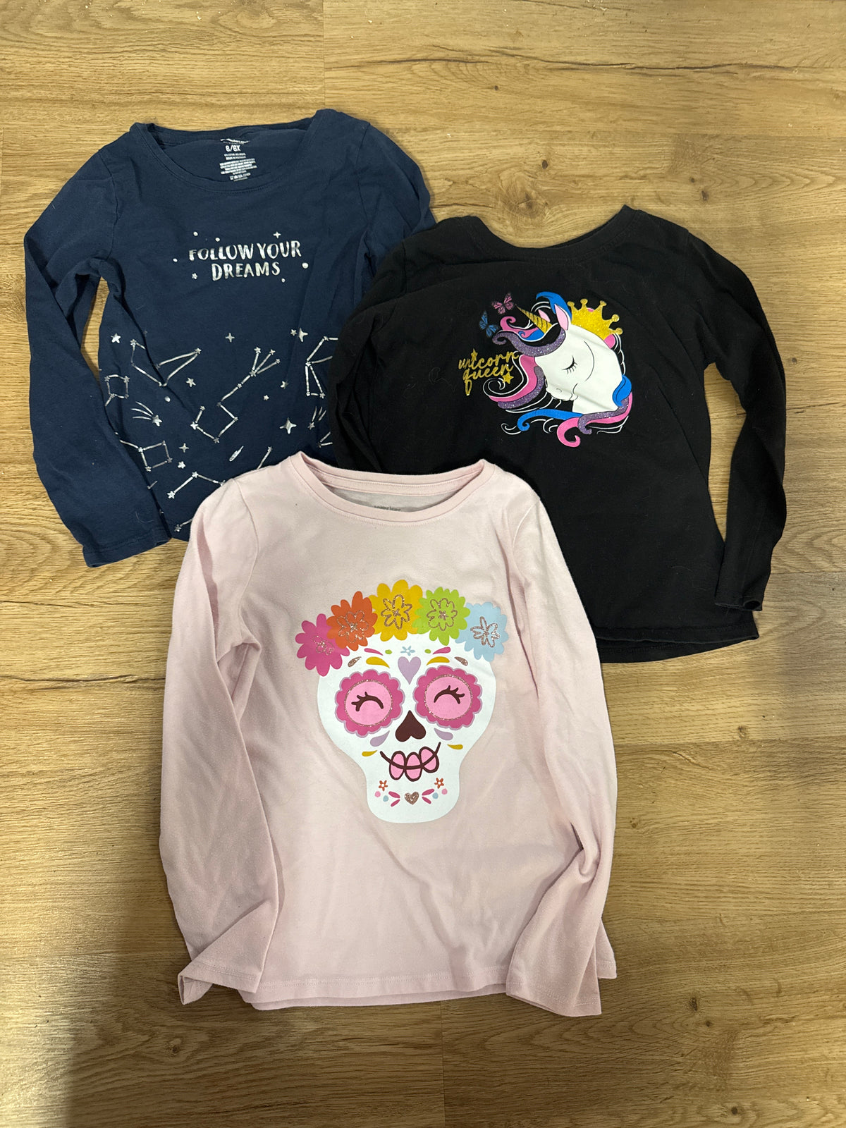 Long sleeve lightweight Shirts GUC 6/6x - size Youth - 6 (S)