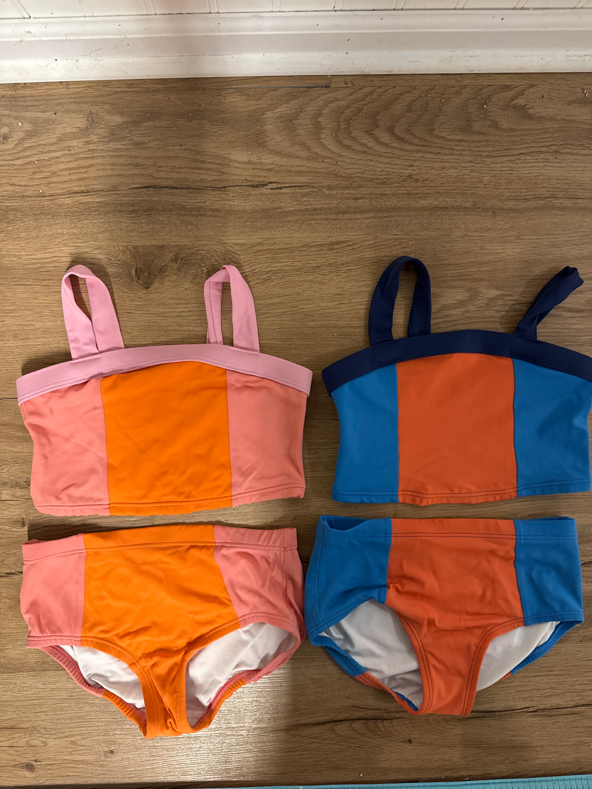 Hanna Andersson two Piece swim EUC size 6-7 - size Youth - 6 (S)