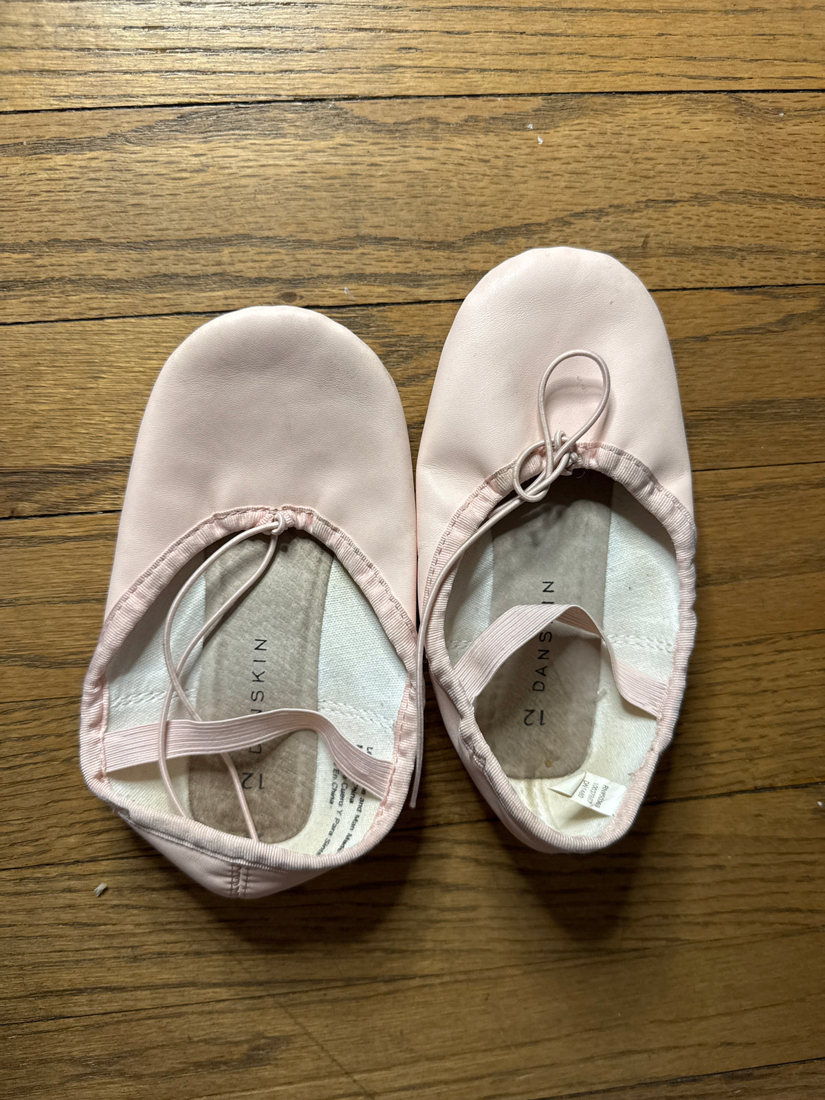 Danskin pink ballet Shoes GUC size 12 - size Shoes - Kids 12