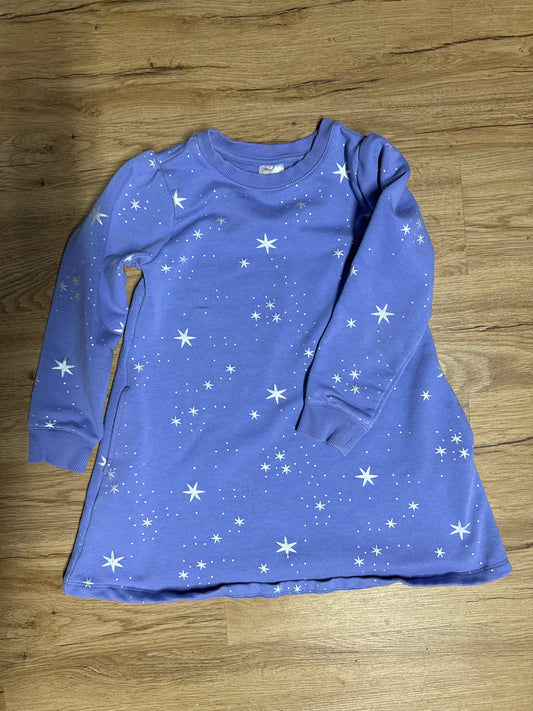 Hanna Andersson long Sleeve sweatshirt dress - size Youth - 6 (S)