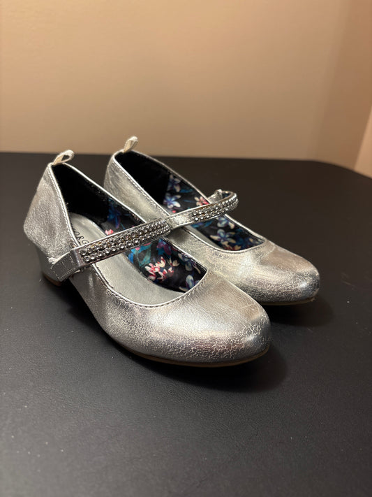 Silver high heels - size Shoes - Toddler 11