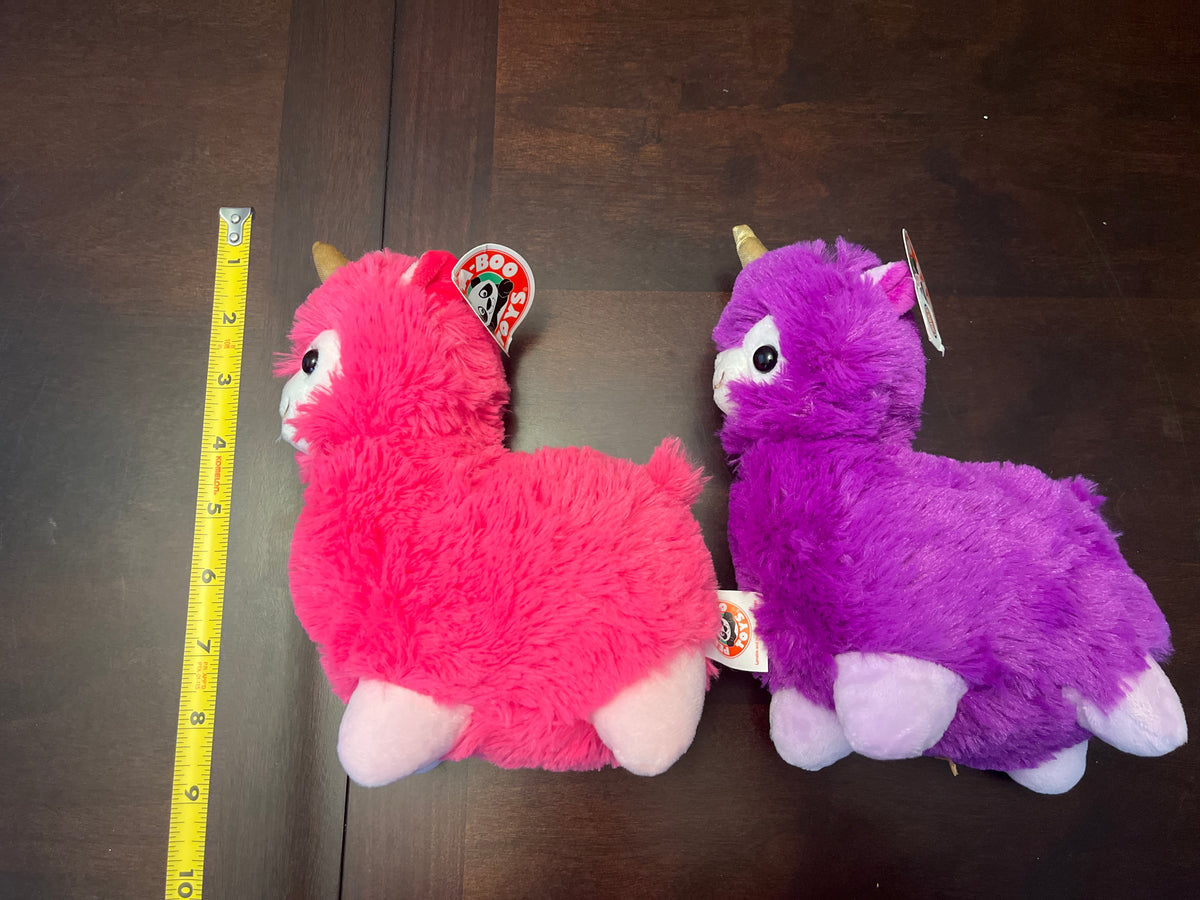 2 NWT llama corn stuffies