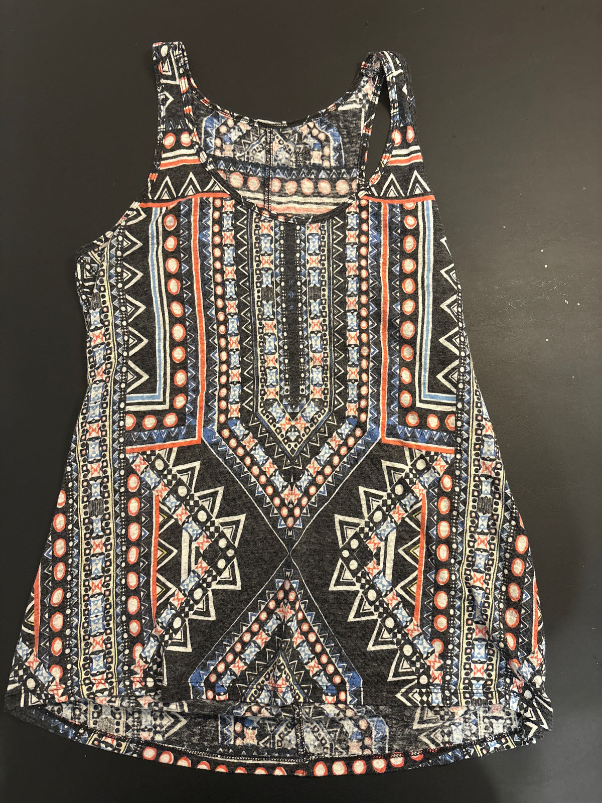 Navy and orange tank top Massimo - size Women - M (8/10)
