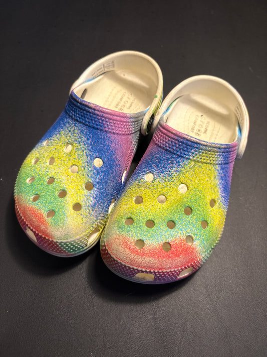 Size 12 rainbow crocs - size Shoes - Kids 12