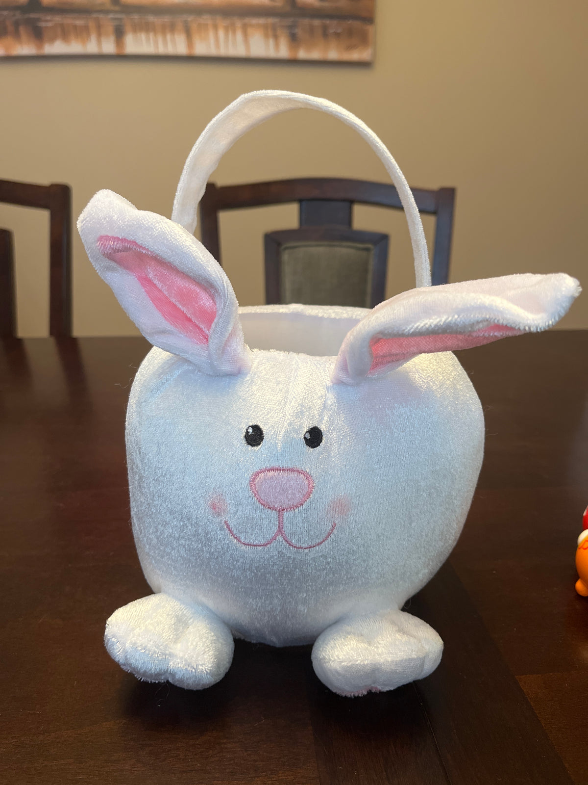 Bunny Easter basket