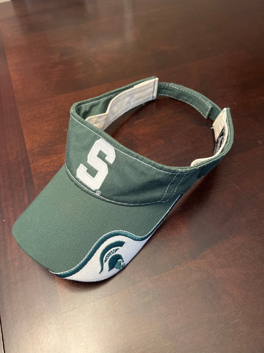 Michigan State visor