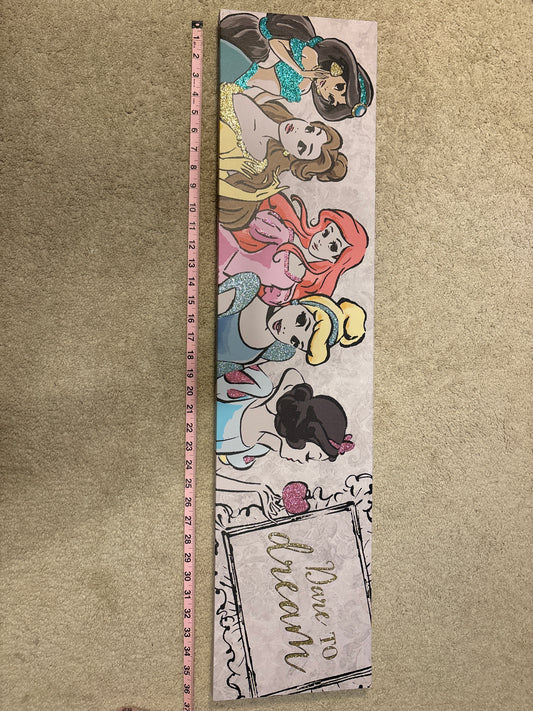 Disney Princess Dare to Dream canvas 36x8.5