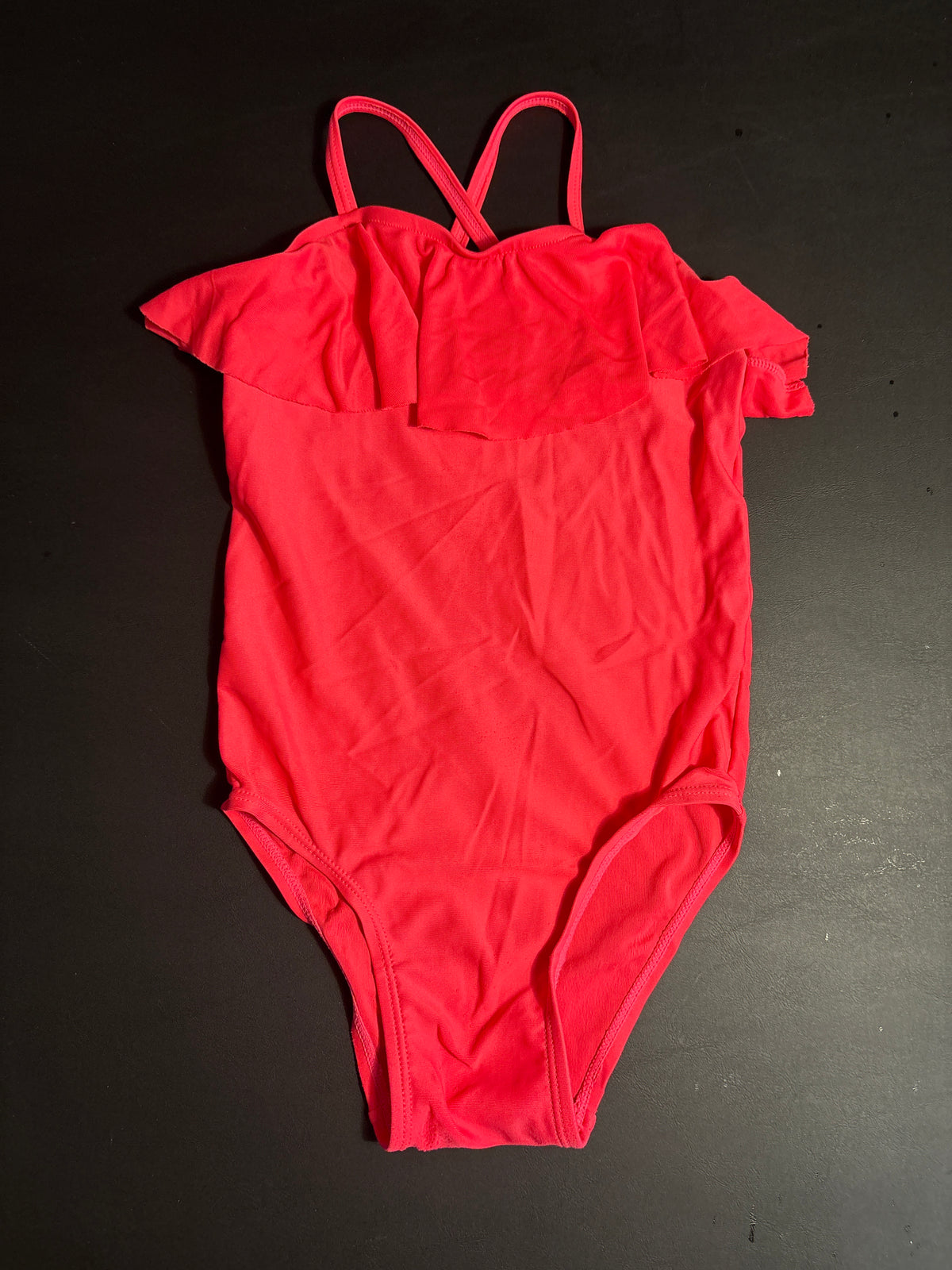 Old Navy coral cross back swimsuit - size Toddler - 5T