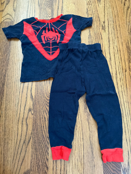 Spider-Man short pjs - size Toddler - 3T