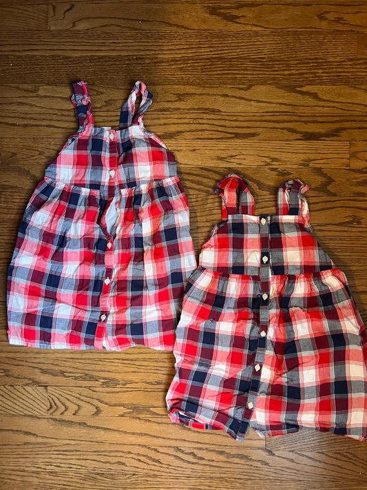 4th of July dresses Carters - size Toddler - 4T