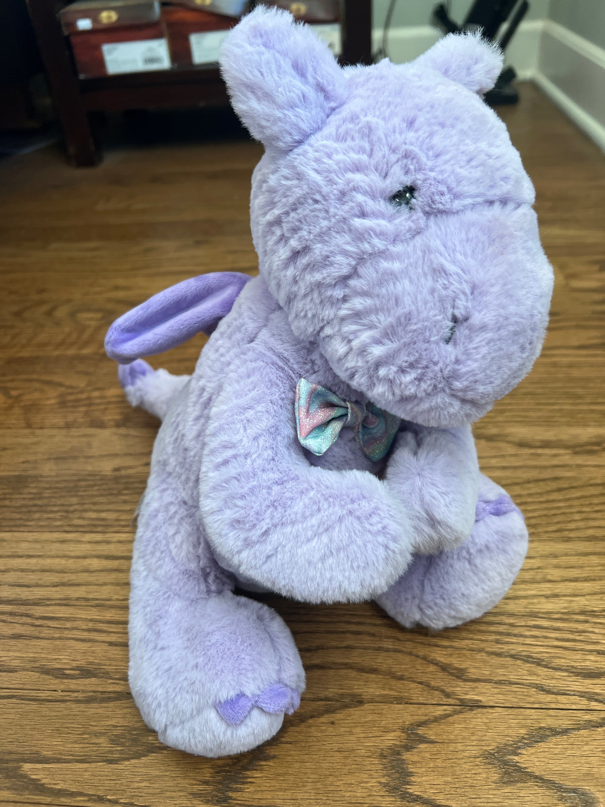 Purple dragon stuffy 12 tall