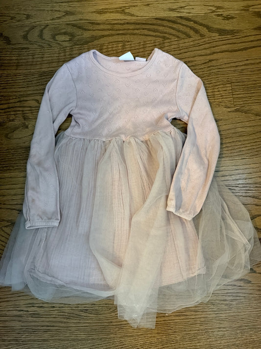 Zara pink tulle dress - size Youth - 5 (XS)