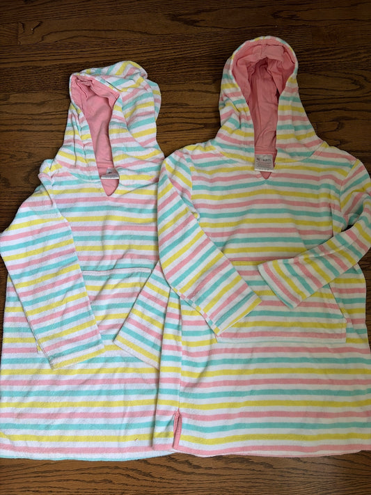 Striped cover ups Size 6/7 - size Youth - 6 (S)