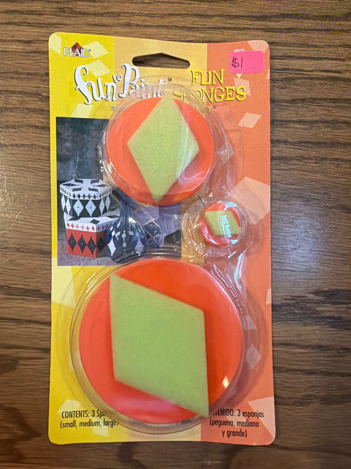 Fun rhombus sponges