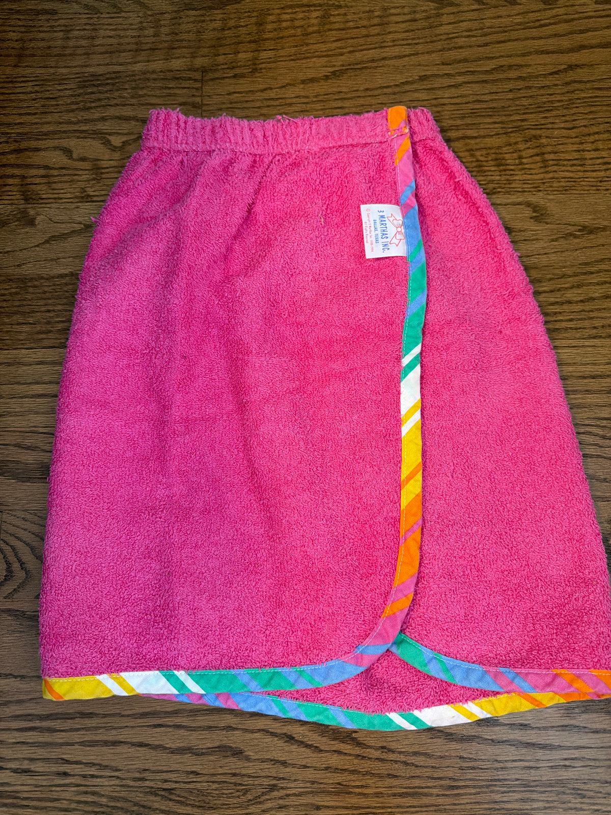 Towel cover up - size Youth - 4 (XS)