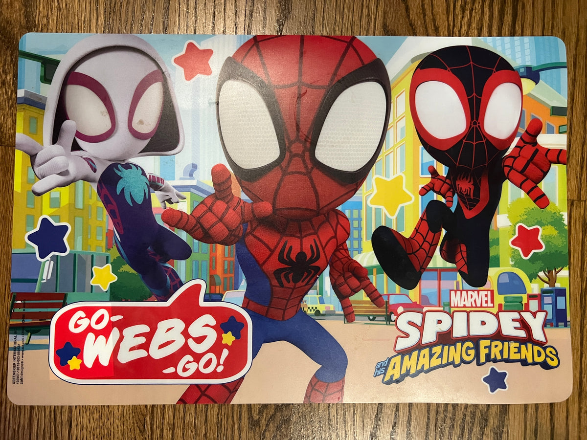 Spidey placemat