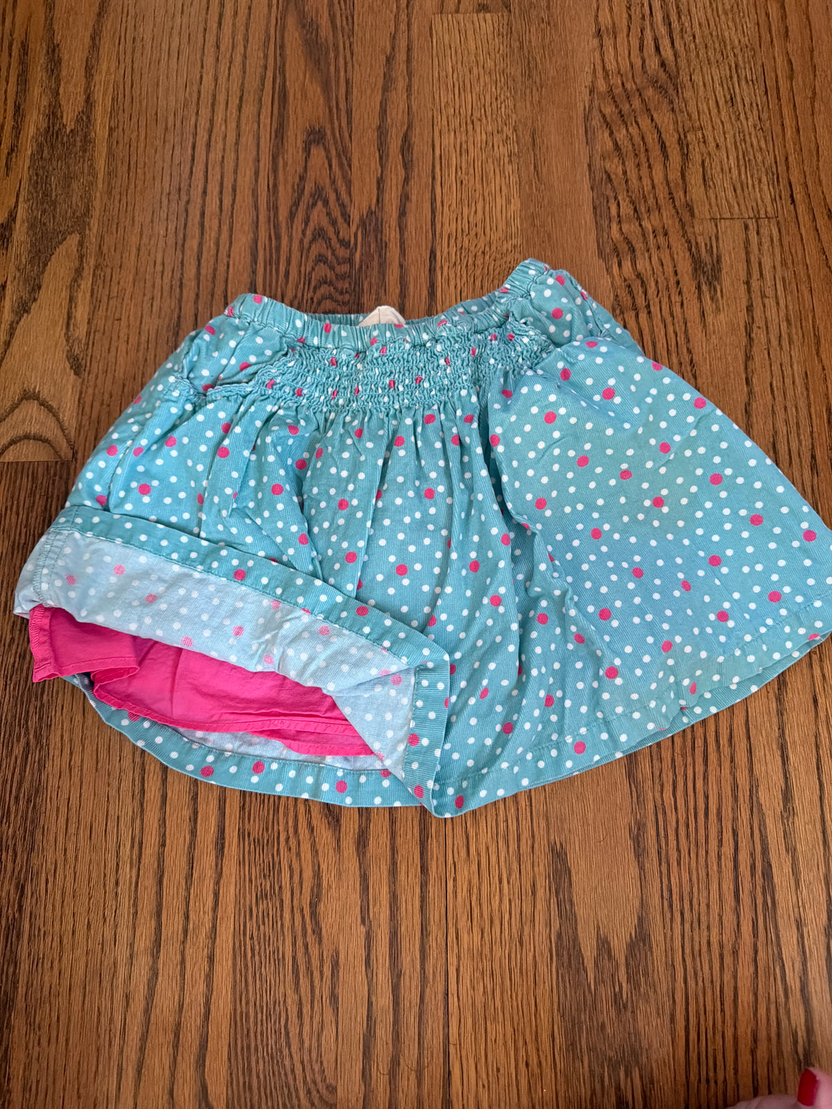 Mini Boden dot skirt Lined corduroy - size Toddler - 3T