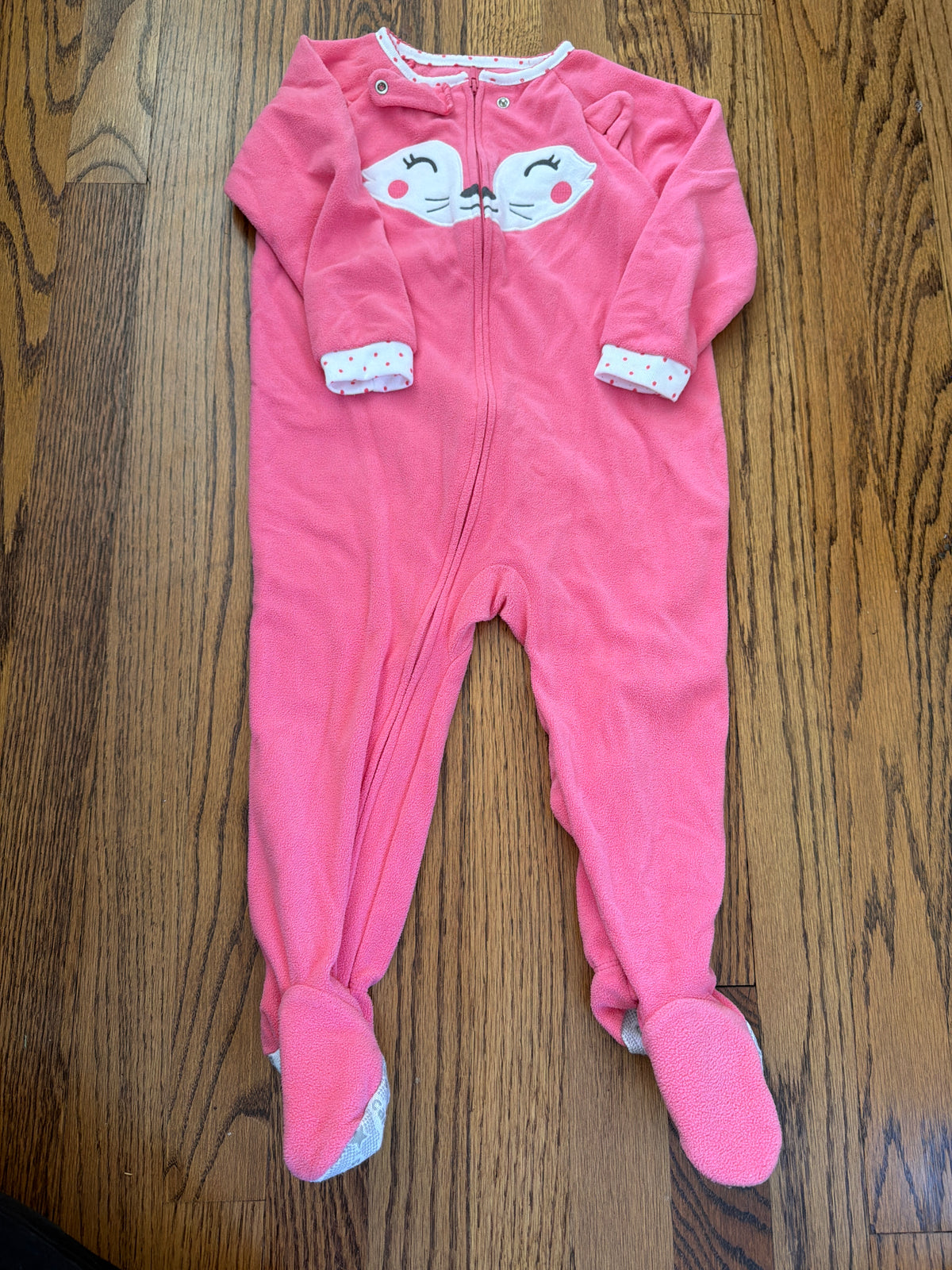 Carters fox footie pjs Fleece - size Month - 18-24 / 24M