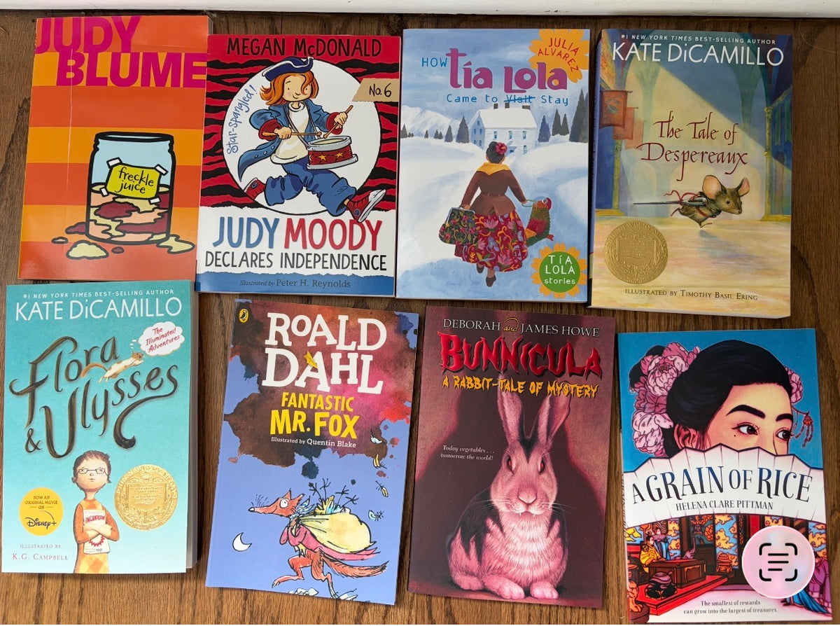 3rd-5th grade book lot 8 great titles