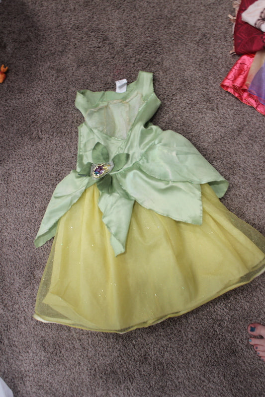 Disney Tiana Costume Princess and the Frog - size Toddler - 5T