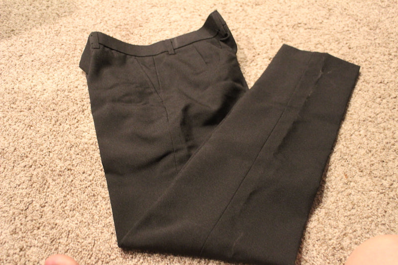 Black Pants Worn Once - size Youth - 14 (XL)
