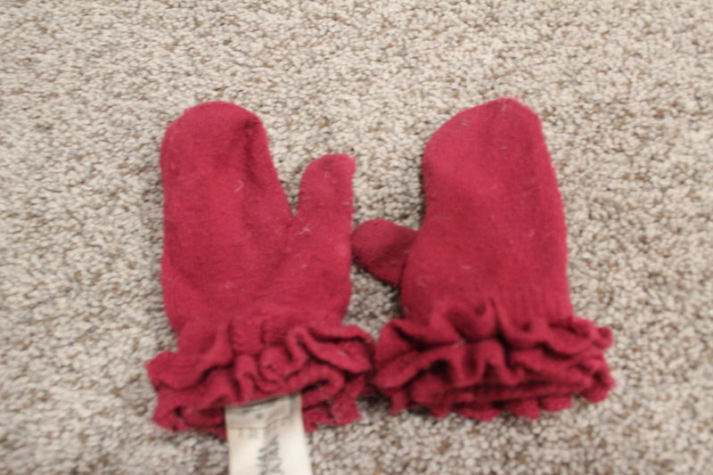 Maroon Gloves - size Toddler - 2T