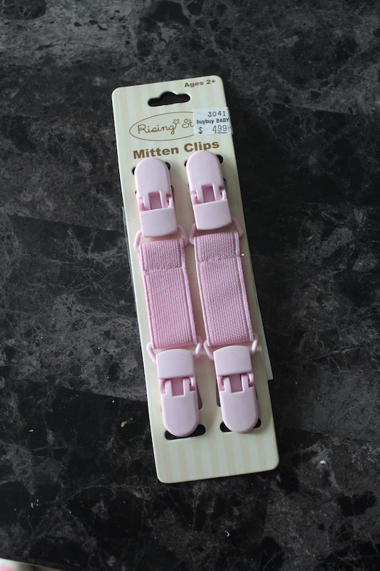 Mitten Clips Pink