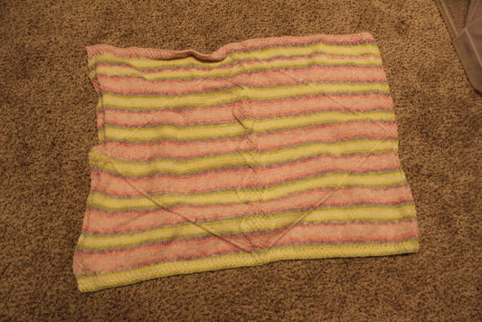 Pink & Yellow Blanket