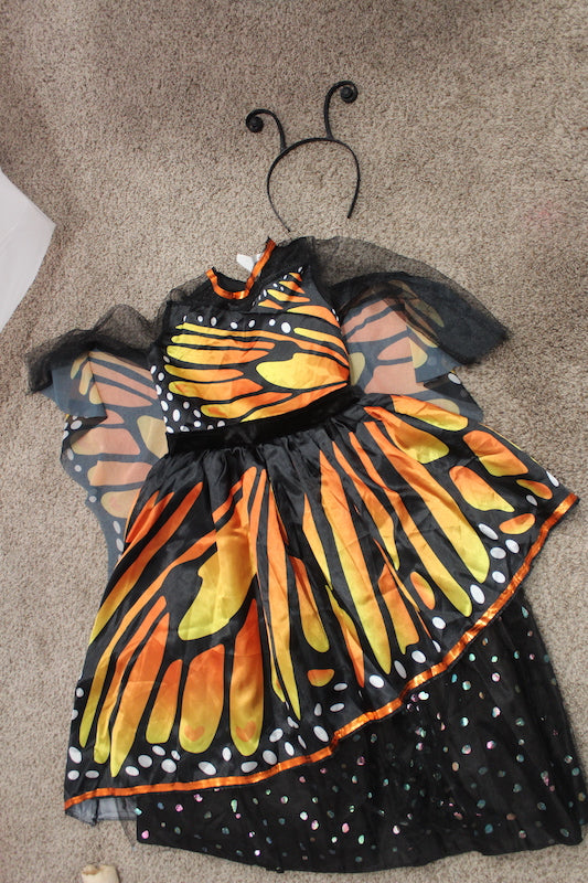 Butterfly with headband - size Toddler - 4T