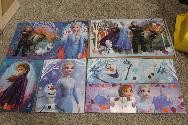 6 Frozen Puzzles