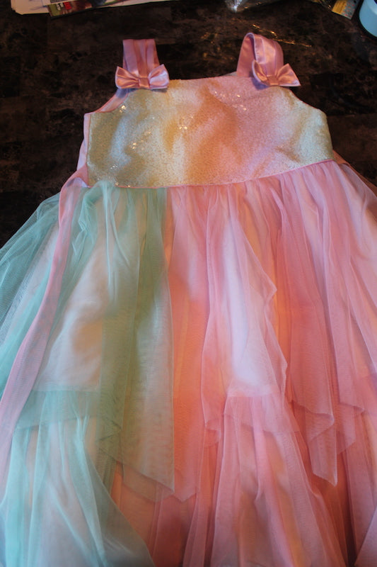 Pastel Dress - size Youth - 6 (S)