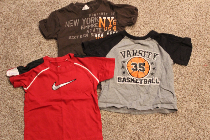 3 shirts: nike Basketball - size Toddler - 2T