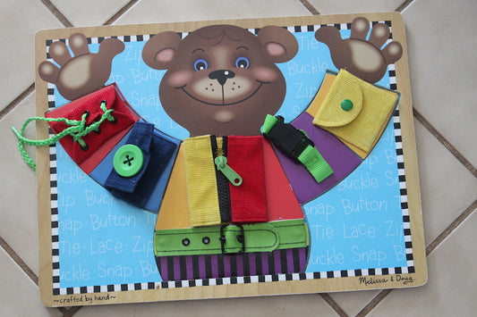Buckle/Zip/Snap/etc Melissa & Doug