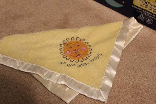 The Lion Sleeps Tonight Mini blanket