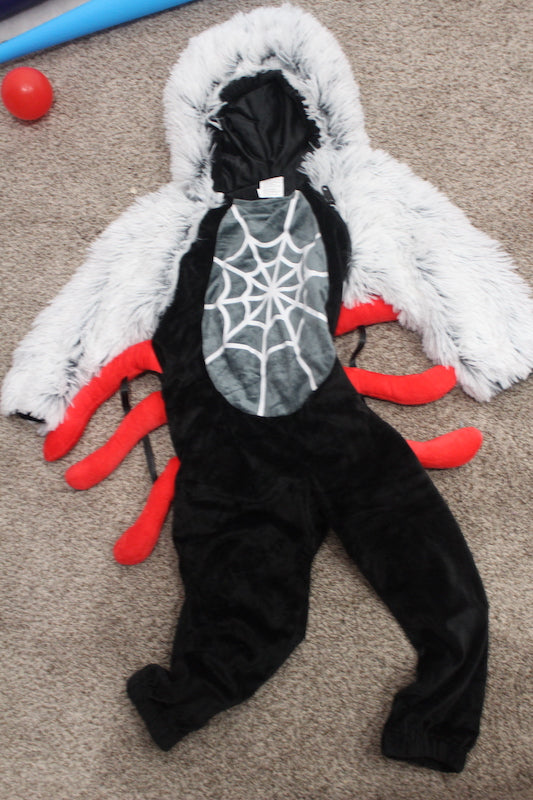 Spider Costume - size Toddler - 2T
