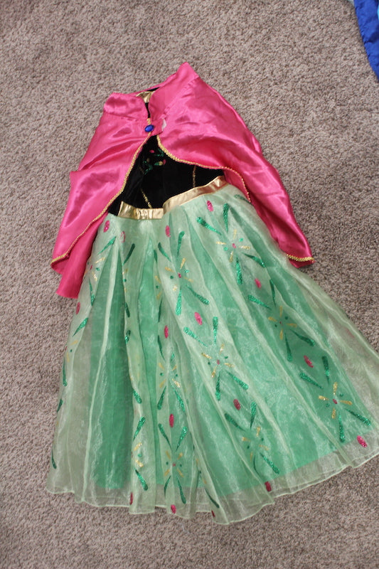 Disney Anna Costume Disney Frozen - size Toddler - 4T