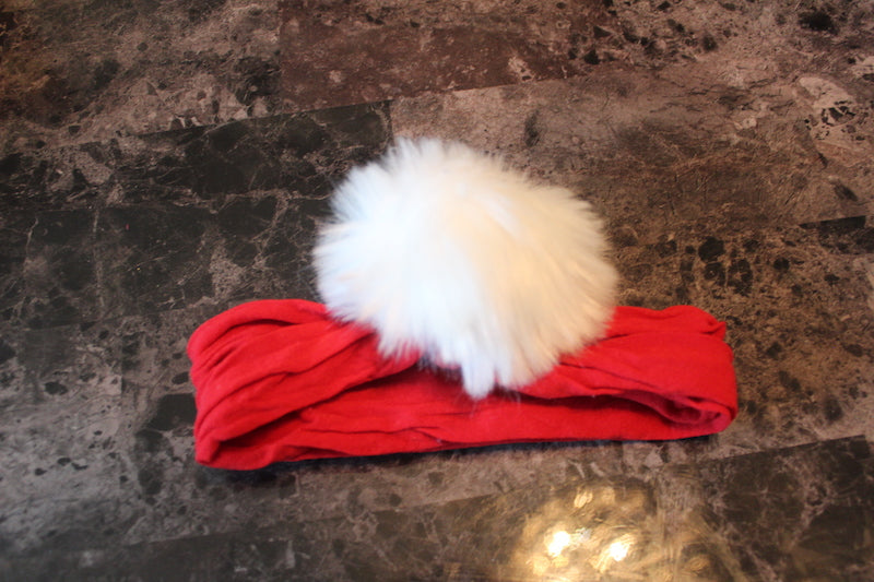 Santa Pom Bow