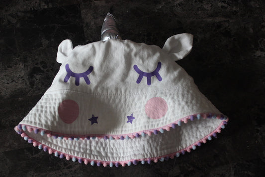 Unicorn Bucket Hat - size Toddler - 3T