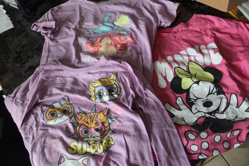 Super Kitties/Ariel Minnie Mouse Disney - size Youth - 7 (S)