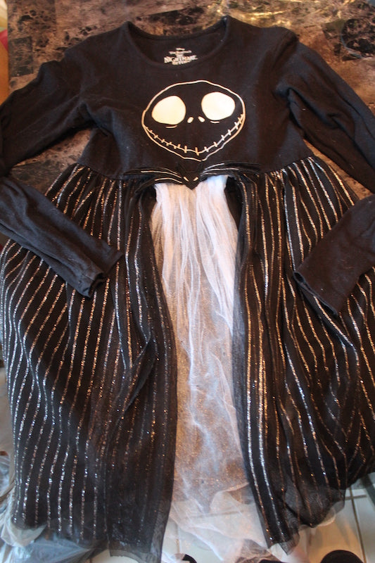 Nightmare Before Xmas Disney Jack Skellington - size Youth - 6 (S)