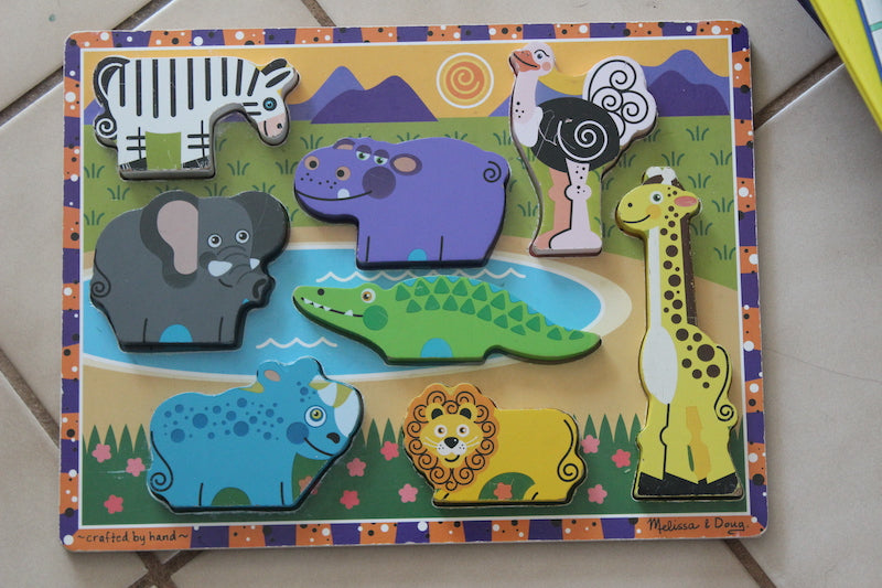 Melissa & Doug Safari Chunk Puzzle