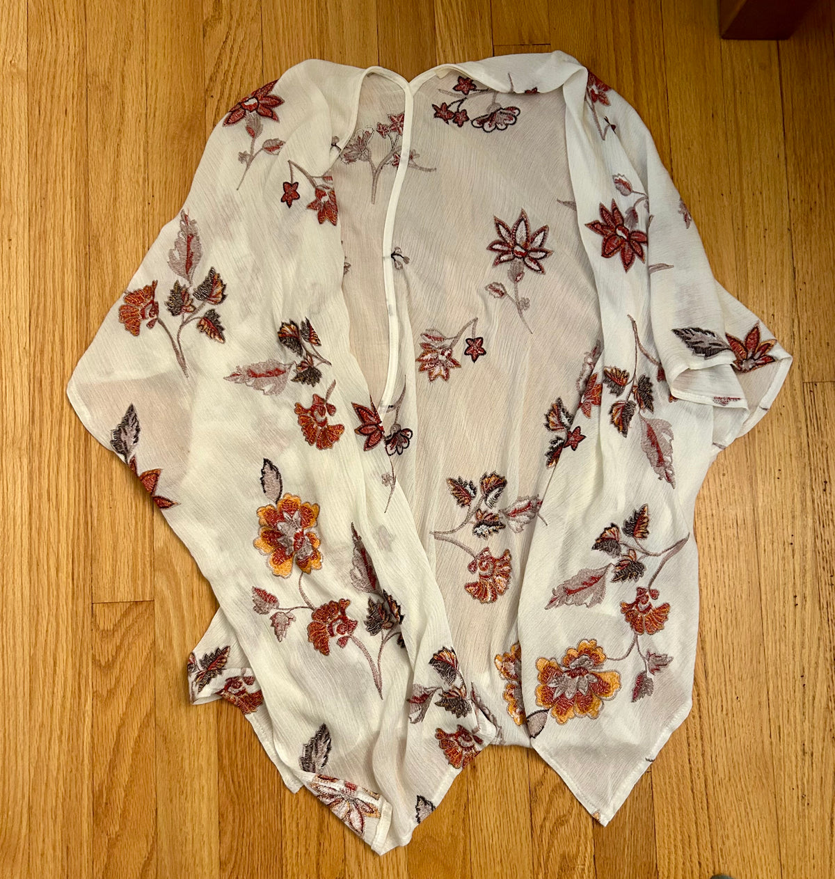 Le Lis (stitch fix) Floral cardigan - size Women - S (4/6)
