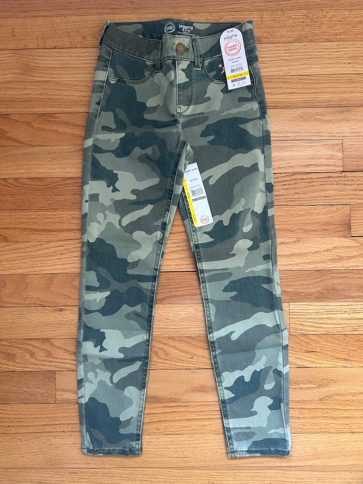 NWT Wonder Nation Camo Jegging (size M/8) - size Youth - 8 (M)