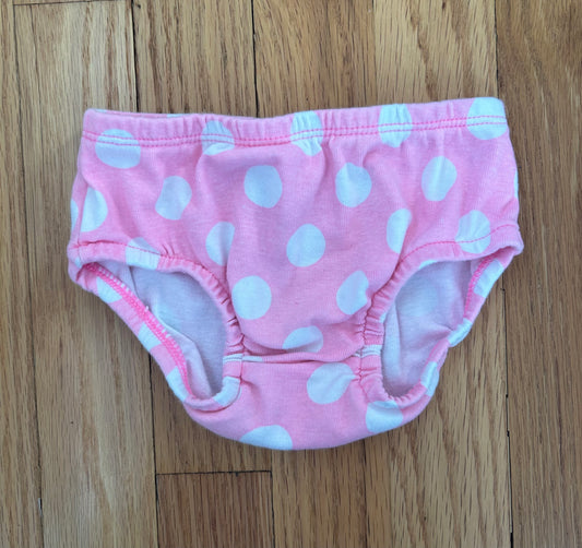 Carters Pink Polka Dot Bloomers (12M) - size Month - 9-12 / 12M