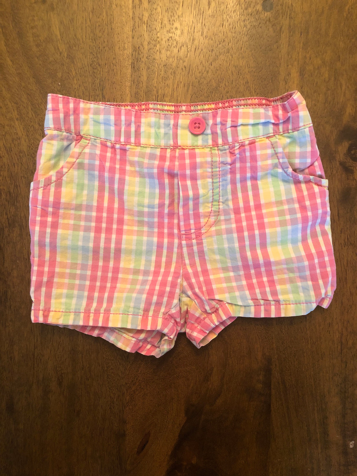 Plaid Shorts - size Month - 9-12 / 12M