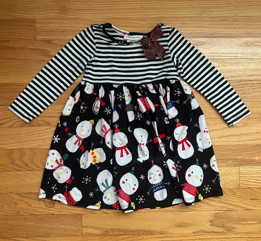 Bonnie Jean Snowman Dress - size Toddler - 3T