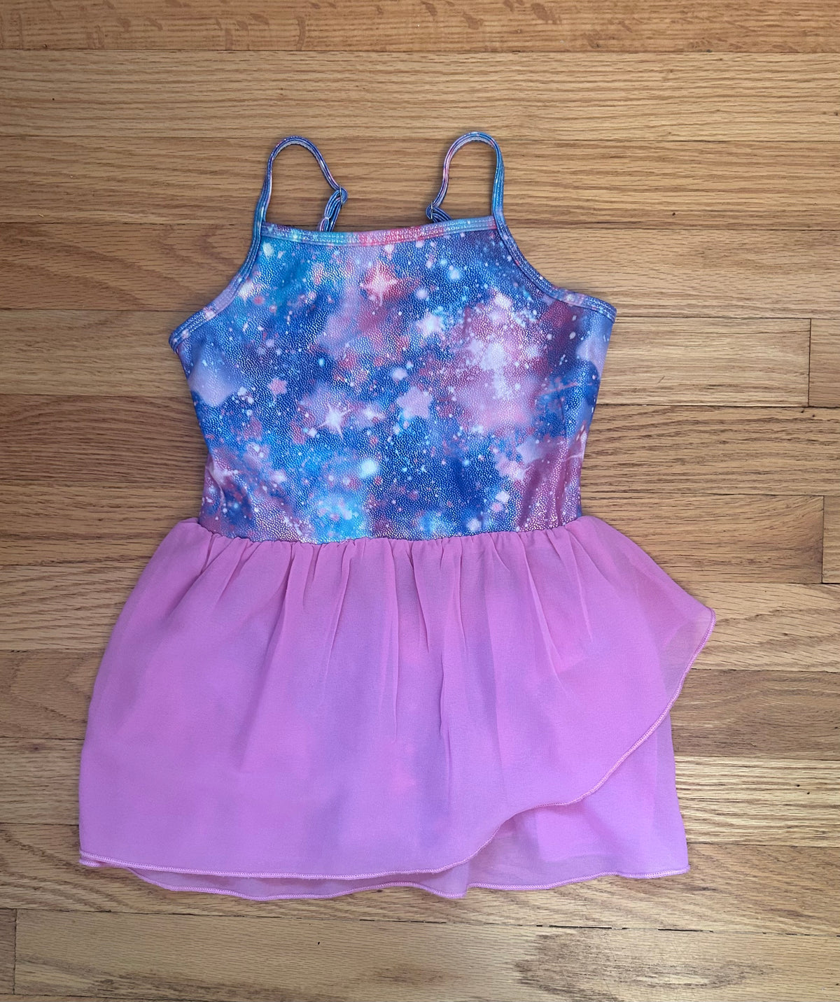 Dance Leo w/ skirt Attached - size Youth - 6 (S)